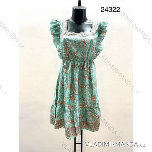 Ladies Long Sleeved Dress (S / M ONE SIZE) ITALIAN FASHION IMM211555