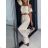 Women's summer tunic set long sleeve and skirt long polka dot (uni s / m) ITALIAN FASHION IMM20118