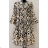 Women's Summer Oversize Shirt Long Sleeve Dress (38/40 ONE SIZE) ITALIAN FASHION IMPES249554