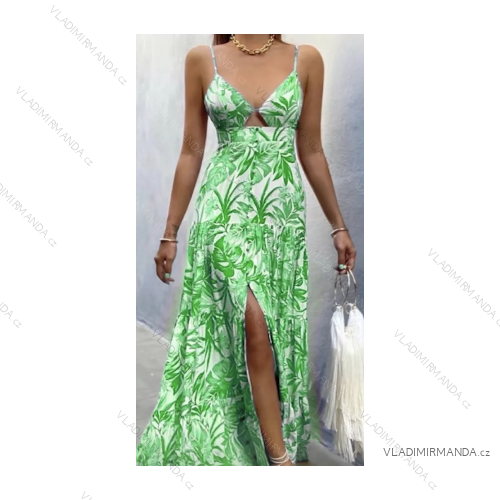 Women's Strapless Long Dress (S/M ONE SIZE) ITALIAN FASHION IMPMG232758