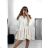 Women's Oversized 3/4 Long Sleeve Dress (S/M ONE SIZE) ITALIAN FASHION IMWGB231731