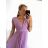 Women's Sleeveless Long Party Dress (S/M ONE SIZE) ITALIAN FASHION IMPBB22 IMPBB225009kt/DRU S/M neon pink