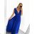 Women's Sleeveless Long Party Dress (S/M ONE SIZE) ITALIAN FASHION IMPBB22 IMPBB225009kt/DRU S/M neon pink