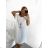 Shirt extended 3/4 long sleeve women's (L/XL/2XL ONE SIZE) ITALIAN FASHION IM423025