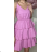 Women's Strapless Summer Dress (S/M ONE SIZE) ITALIAN FASHION IMPBB23A3082