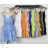 Women's Strapless Summer Dress (S/M ONE SIZE) ITALIAN FASHION IMPBB23A3082