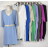 Summer dress with belt 3/4 long sleeve women's (S/M ONE SIZE) ITALIAN FASHION IMPBB2323220h