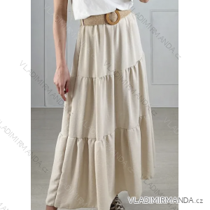 Women's long skirt with belt (S/M ONE SIZE) ITALIAN FASHION IMPBB2360139v