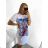 Women's Summer Oversize Leisure Short Dress (S/M/L ONE SIZE) ITALIAN FASHION IM923PARIS