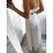 Women's Long Sleeve Knitted Turtleneck Sweater (S/M ONE SIZE) ITALIAN FASHION IM323001   béžová   S/M