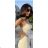Women's Strappy Long Party Dress (S/M ONE SIZE) ITALIAN FASHION IMPLS231276-YMS