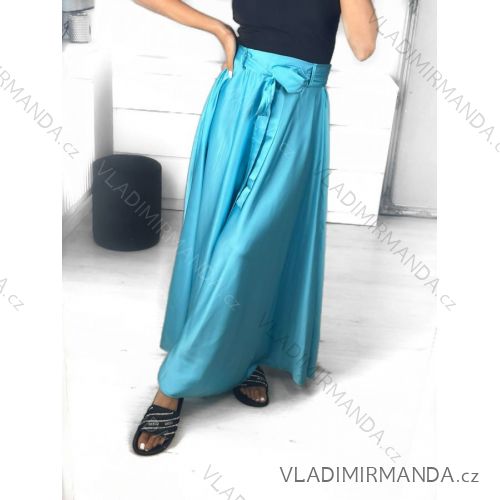 Women's long satin skirt (S/M/L ONE SIZE) ITALIAN FASHION IM323026