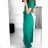 Women's Long Summer Short Sleeve Dress (S/M ONE SIZE) ITALIAN FASHION IM323111