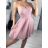 Women's elegant strapless dress (S/M ONE SIZE) ITALIAN FASHION IMPSH2352527