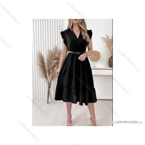 Women's Summer Short Sleeve Dress (S / M ONE SIZE) ITALIAN FASHION IMWB22017