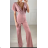 Women's Long Short Sleeve Jumpsuit (S/M ONE SIZE) ITALIAN FASHION IMPBB23B8866