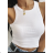 Women's Sleeveless Crop Top (S/M ONE SIZE) ITALIAN FASHION IMPBB23W2027