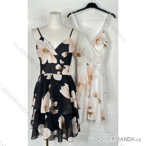 Women's Strapless Summer Dress (S/M ONE SIZE) ITALIAN FASHION IMPBB232756s