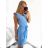 Women's short summer icecool sleeveless dress (S/M ONE SIZE) ITALIAN FASHION IMM23177