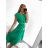 Šaty riflové dlouhé košilové dámské (uni sl) ITALIAN Fashion IM3181746
