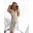 Šaty riflové dlouhé košilové dámské (uni sl) ITALIAN Fashion IM3181746
