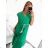 Šaty riflové dlouhé košilové dámské (uni sl) ITALIAN Fashion IM3181746