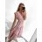 Šaty riflové dlouhé košilové dámské (uni sl) ITALIAN Fashion IM3181746