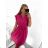 Women's Short Sleeve Shirt Dress (S / M ONE SIZE) ITALIAN FASHION IM422633