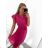 Women's Short Sleeve Shirt Dress (S / M ONE SIZE) ITALIAN FASHION IM422633