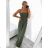Women's Strappy Long Jumpsuit (S/M ONE SIZE) ITALIAN FASHION IMWA236511