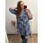 Šaty elegantní košilové dlouhý rukáv dámské (S/M ONE SIZE) ITALSKÁ MÓDA IMWY21734 2XL/3XL khaki