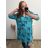 Šaty elegantní košilové dlouhý rukáv dámské (S/M ONE SIZE) ITALSKÁ MÓDA IMWY21734 2XL/3XL khaki