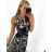 Women's Long Sleeveless Summer Dress (S/M ONE SIZE) ITALIAN FASHION IMF2317719
