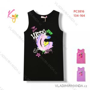 Girls' summer tank top (134-164) KUGO PC3816