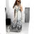 Women's summer icecool dress with sleeve (S/M, L/XL) AINUOSI ITALIAN FASHION IMB2325687