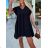 Women's Oversize Short Sleeve Summer Muslin Dress (S/M ONE SIZE) ITALIAN FASHION IMWGB232309