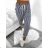 Women's Long Stripe Sweatpants (S/M/L ONE SIZE) ITALIAN FASHION IM723003