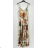 Long summer dress with straps for women (S/M ONE SIZE) ITALIAN FASHION IMPBB23S3326A