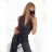Women's Long Elegant Sleeveless Jumpsuit (S/M ONE SIZE) ITALIAN FASHION IMPGM2323667