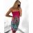 Women's summer icecool strapless dress (M/L, XL/2XL) AINUOSI ITALIAN FASHION IMB232759