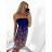 Women's summer icecool strapless dress (M/L, XL/2XL) AINUOSI ITALIAN FASHION IMB232759