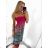 Women's summer icecool strapless dress (M/L, XL/2XL) AINUOSI ITALIAN FASHION IMB232759