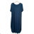 Long Maxi Summer Casual Short Sleeve Women's Viscose Dress (L/XL/2XL/3XL ONE SIZE) ITALIAN FASHION IMD22382/DR - Fuchsia Pink - 2XL/3XL