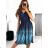 Women's elegant icecool sleeveless dress (M/L, XL/2XL) AINUOSI ITALIAN FASHION IMB239965