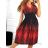 Women's elegant icecool sleeveless dress (M/L, XL/2XL) AINUOSI ITALIAN FASHION IMB239965