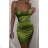 Women's Summer Elegant Strapless Dress (S/M ONE SIZE) ITALIAN FASHION IMPBB23B23715