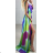 Women's Long Summer Elegant Strapless Dress (S/M ONE SIZE) ITALIAN FASHION IMPBB23B23661