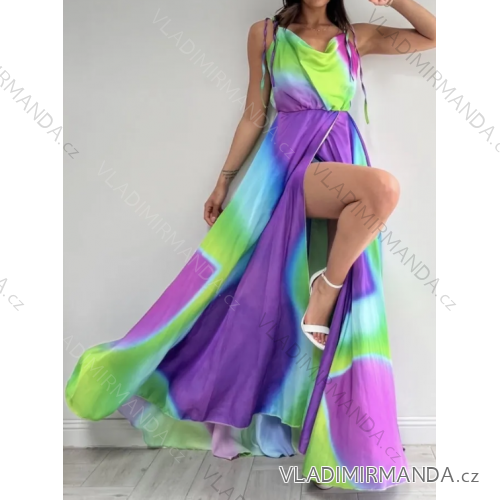 Women's Long Summer Elegant Strapless Dress (S/M ONE SIZE) ITALIAN FASHION IMPBB23B23661