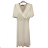 Women's Long Knitted Turtleneck Short Sleeve Dress (S/M ONE SIZE) ITALIAN FASHION IMM229012ZO