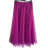 Women's long tulle skirt (S/M/L ONE SIZE) ITALIAN FASHION IMC23061/DUR dark. pink